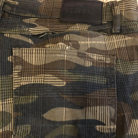 Decibel Slim Fit Camo Stretch Pant 36/32 Mens Casual Wear - Picture 7 of 9